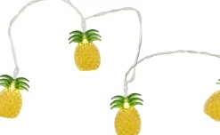 Sirius Lulu Lyskæde Ananas 10 LED 1,35 m, Gul/Grøn