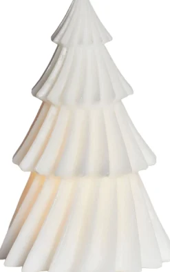 Sirius Stearinlys|Led Stearinlys > Olivia Lysdekoration Juletræ LED H, Klar