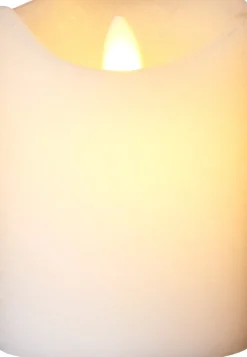 Sale Sara Exclusive Bloklys LED H, Hvid Stearinlys|Led Stearinlys