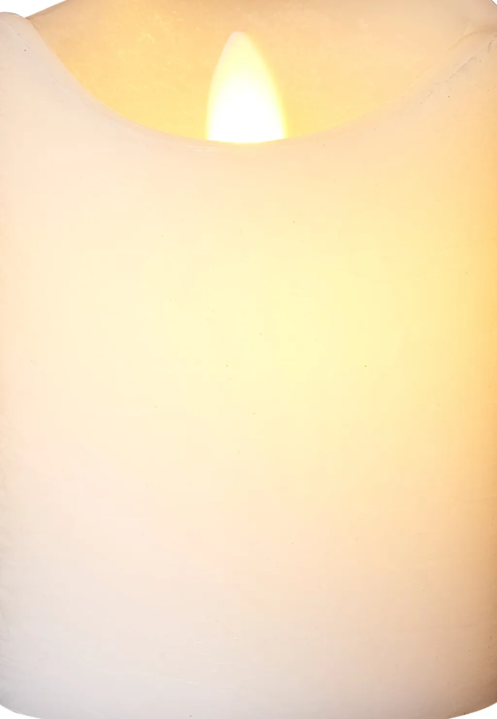 Sale Sara Exclusive Bloklys LED H, Hvid Stearinlys|Led Stearinlys