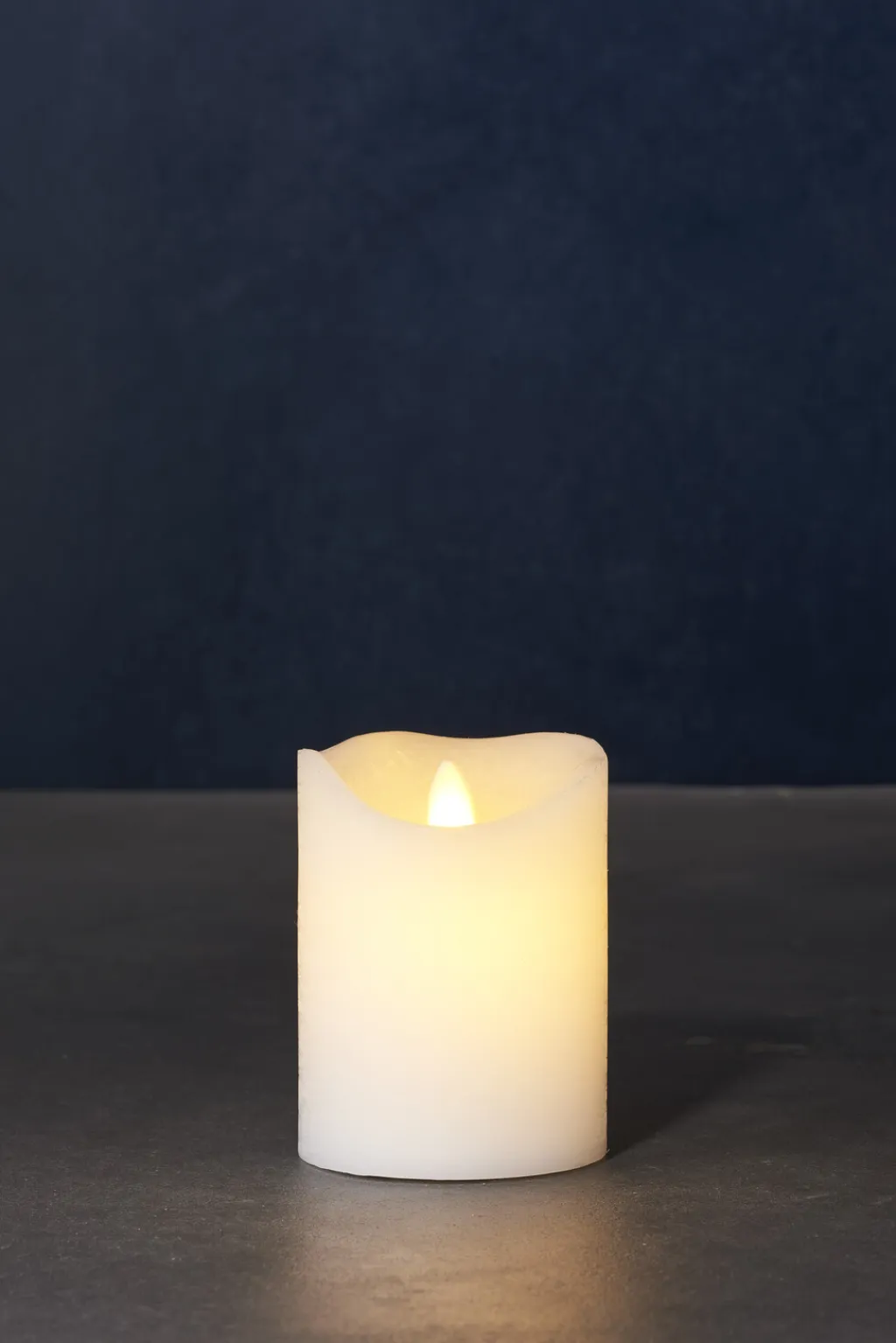Sale Sara Exclusive Bloklys LED H, Hvid Stearinlys|Led Stearinlys
