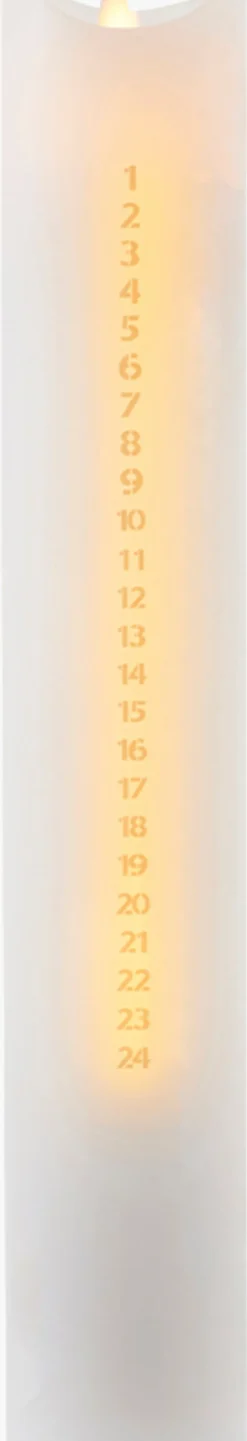 New Sara Kalenderlys LED ?5 cm, Stearinlys|Led Stearinlys