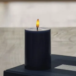 Clearance Sille Bloklys LED ?7,5/H, Stearinlys|Led Stearinlys