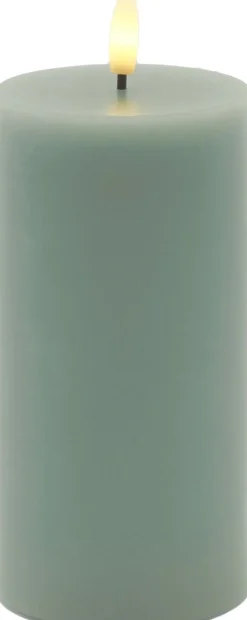 Sille Bloklys LED Ø7,5/H, Stearinlys|Led Stearinlys