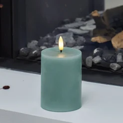 Online Sille Bloklys LED Ø7,5/H, Stearinlys|Led Stearinlys