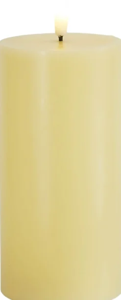 Hot Sille Bloklys LED Ø7,5/H, Stearinlys|Led Stearinlys