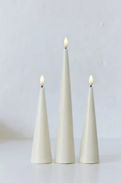 Discount Sille Keglelys LED Ø4,8/H, Stearinlys|Led Stearinlys