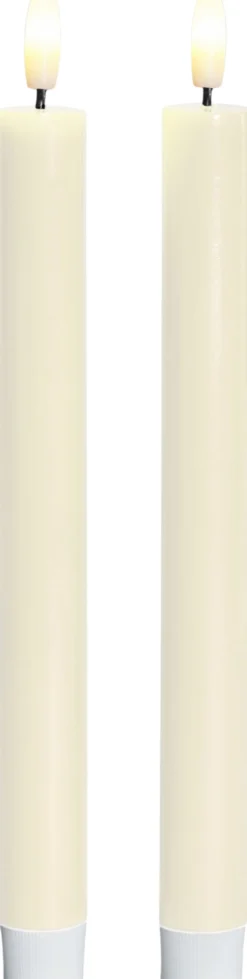 Sirius Stearinlys|Led Stearinlys > Sille Kronelys LED 2 stk. ?2/H22 cm,