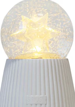 New Sirius Capella Snekugle Stjerne LED H14,5 cm, Hvid