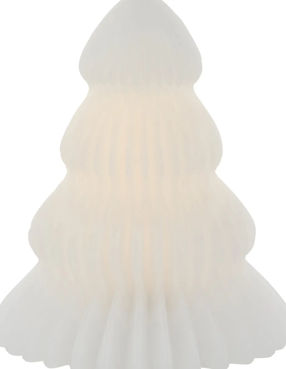 New Sirius Claire Lysdekoration Juletræ LED H16 cm, Hvid