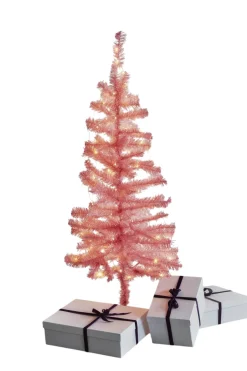 Online Sirius Happy Juletræ LED H120 cm, Pink