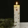 Hot Sirius Mie Bloklys LED ?5/H22 cm, Julemotiv