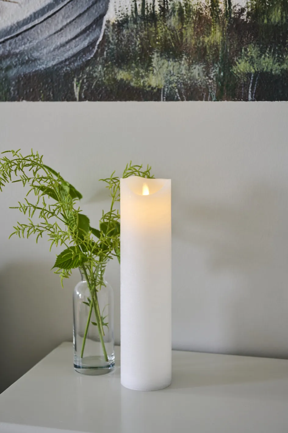 Discount Sirius Sara Bloklys LED Genopladelig H, Hvid