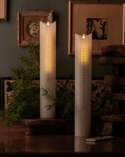 Best Sirius Sara Kalenderlys LED Ø5 cm, Sølv Dots