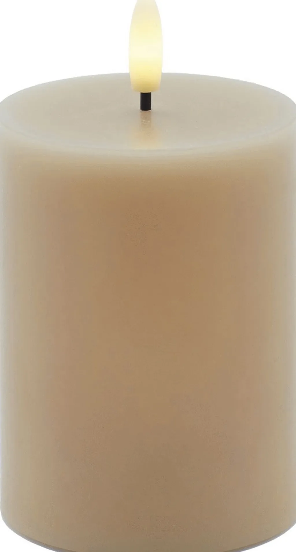 New Sille Bloklys LED ?7,5/H, Stearinlys|Led Stearinlys