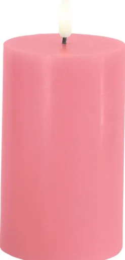 Online Sirius Sille Bloklys LED Ø7,5/H12,5 cm, Old Rose