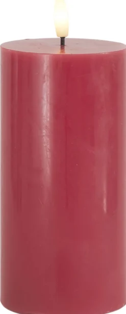 Discount Sirius Sille Bloklys LED Ø7,5/H, Rose Plum