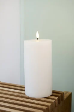 New Sirius Sille Genopladeligt Bloklys LED H, Hvid