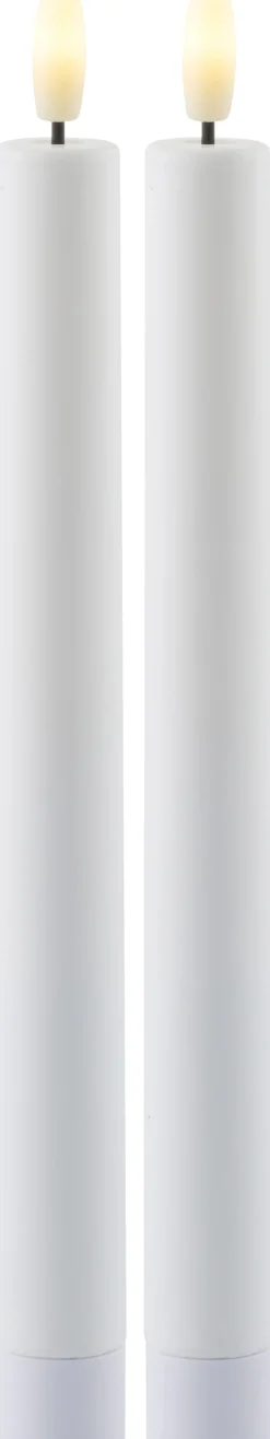 Sirius Stearinlys|Led Stearinlys > Sille Kronelys LED Genopladelig , Hvid