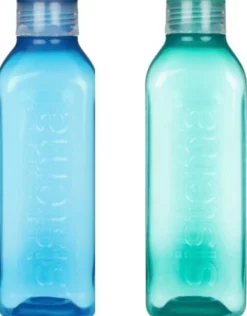 New Hydration Drikkeflaske 2 stk. 1 L , Ocean Blue/Minty Teal Termoflasker Og Drikkedunke|Opbevaring Til Køkkenet