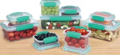 Discount Sistema Klip It Opbevaringsboks 9 stk, Minty Teal