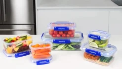 Sistema Opbevaring Til Køkkenet|Madopbevaring > Klip It Plus Essentials Opbevaringsboks 6 stk, Blå