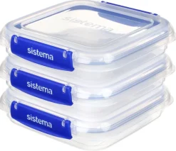 Sistema Opbevaring Til Køkkenet|Madopbevaring > Klip It Plus Opbevaringsboks , Blå