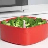 Sistema Madlavning I Mikrobølgeovn > Microwave Steamer 3,2 L, Rød