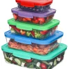 Outlet Nest It Meal Prep Opbevaringsbokse 5 stk, Multifarvet Opbevaring Til Køkkenet|Madopbevaring