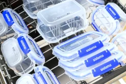 Sistema Rectangle Klip It Plus Opbevaringsboks , Blå