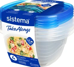 Discount Take Alongs Opbevaringsboks , Royal Blue Opbevaring Til Køkkenet|Madopbevaring