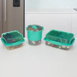 New Sistema To Go Opdelt Flip Madkasse 1,24 L, Minty Teal