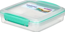 Hot Sistema To Go Sandwich Box 450 ml, Minty Teal