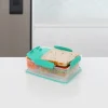 Best To Go Snack Attack Duo Madkasse 975 ml, Minty Teal Opbevaring Til Køkkenet|Madkasser Og -Poser