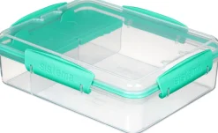 Best To Go Snack Attack Duo Madkasse 975 ml, Minty Teal Opbevaring Til Køkkenet|Madkasser Og -Poser