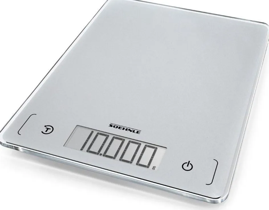 Hot Soehnle Page Comfort 300 Slim Køkkenvægt, Sølv