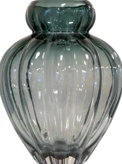 New Specktrum Audrey Vase H, Petrol Blue