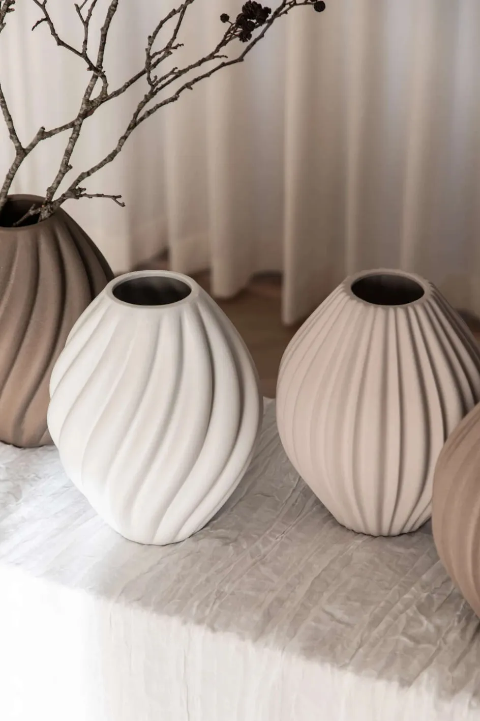 Discount Specktrum Flora Vase H, Grå