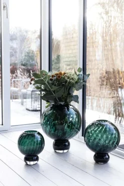 Hot Meadow Swirl Vase H, Stue|Vaser