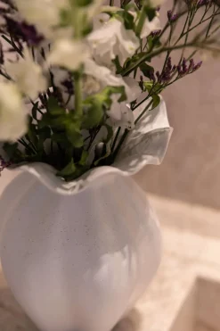 New Specktrum Nellie Vase H, Off White