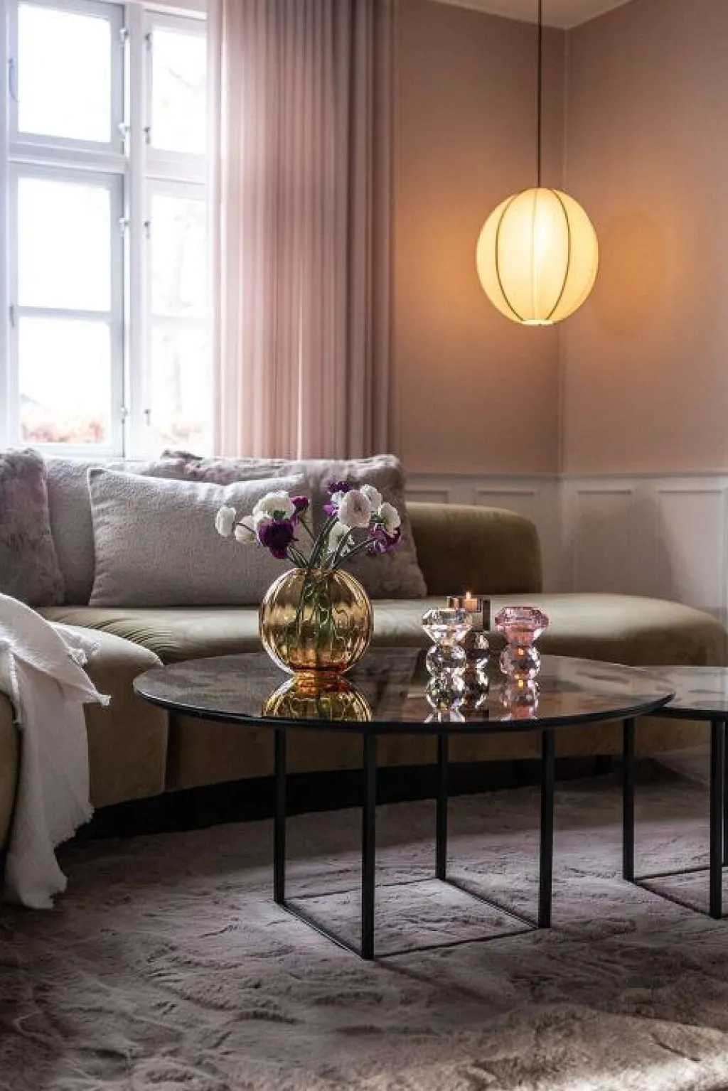 Outlet Sadie Line Vase H, Stue|Vaser