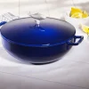 Staub Gryder Og Kasseroller > Bouillabaissegryde 28 cm, Mørkeblå