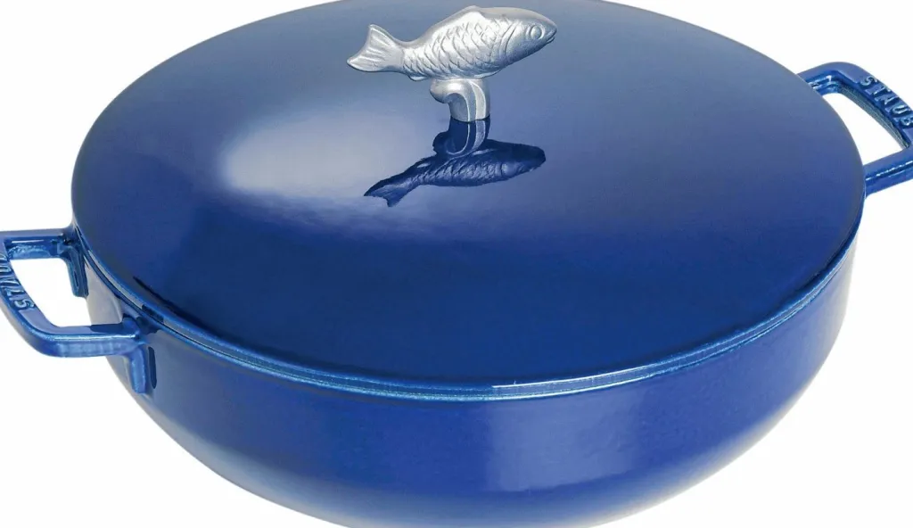 Staub Gryder Og Kasseroller > Bouillabaissegryde 28 cm, Mørkeblå