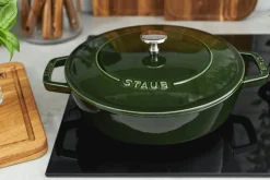 Staub Pander > Braisers Chistera Sautepande 24 cm, Basilikum