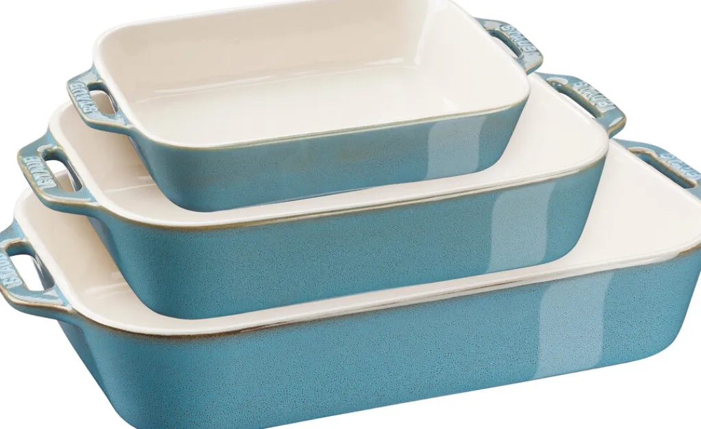 Staub Spisestue|Fade > Ceramic by Ovnfast Fadssæt 3 stk,