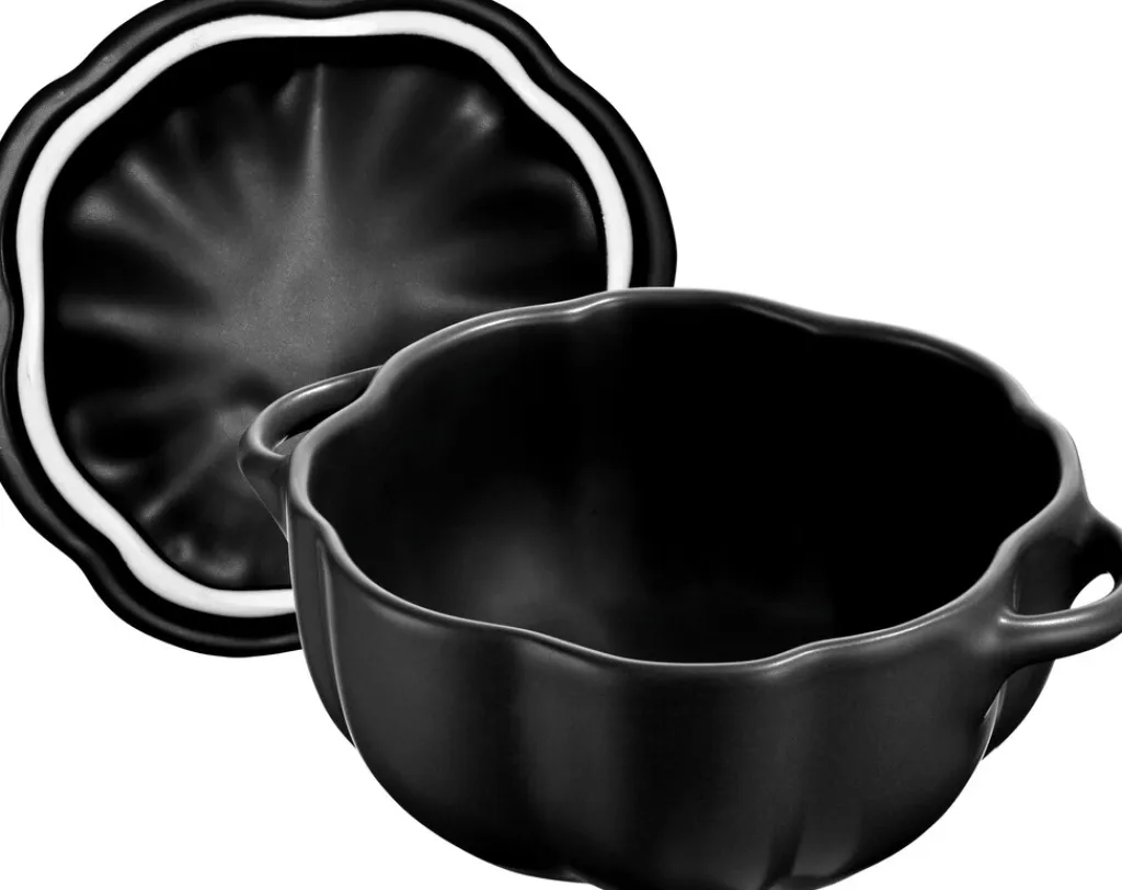 Ceramique Cocotte Græskar 15 cm/0,7 L, Minigryder|Spisestue