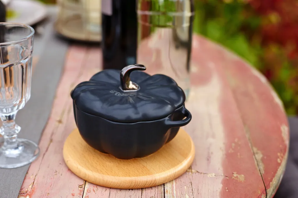 Ceramique Cocotte Græskar 15 cm/0,7 L, Minigryder|Spisestue