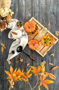 Staub Minigryder|Spisestue > Ceramique Cocotte Græskar 15 cm/0,7 L,