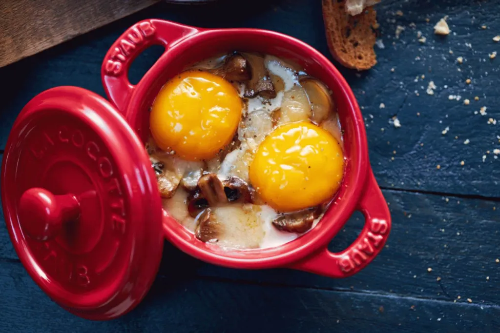 Online Ceramique Mini Cocotte 10 cm/0,25 L, Kirsebærrød Gryder Og Kasseroller