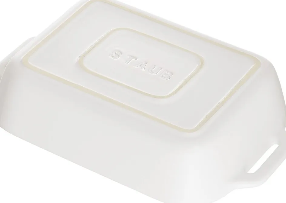 Clearance Staub Ceramique Ovnfast Fad 14 cm, Hvid